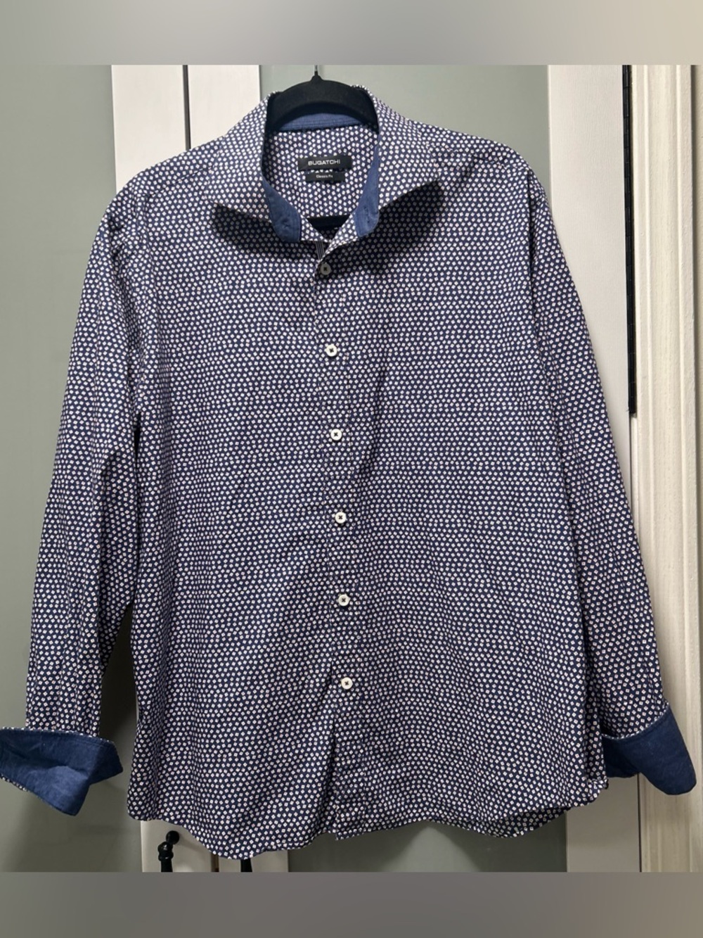 Bugatchi Classic Fit Button Down Shirt Size XL